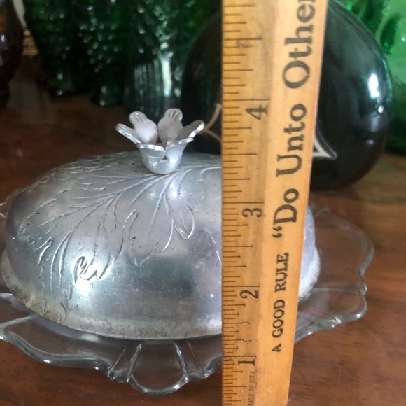 Vintage Covered Butter Dish - Picture 9 of 10